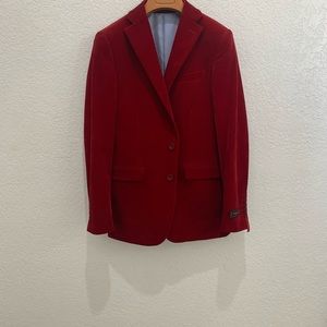 Velvet sport jacket